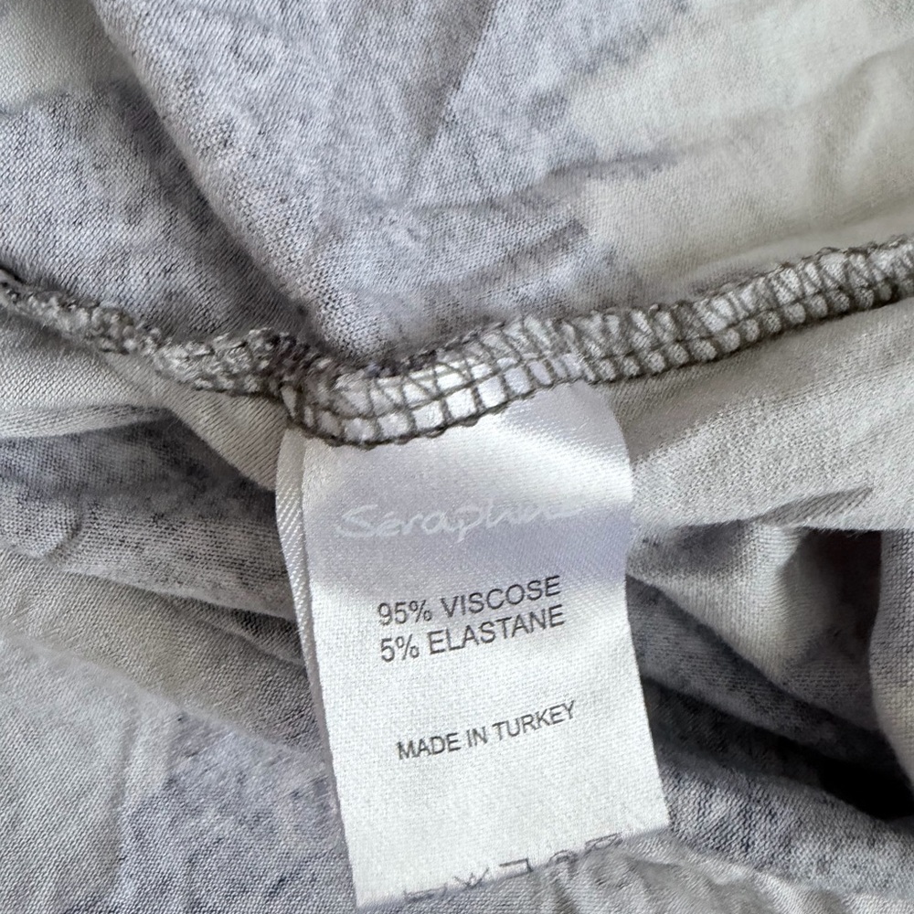 Seraphine Maternity Dress Ophelia Paisley Blue Knot Front Maxi 8 - Picture 4 of 6